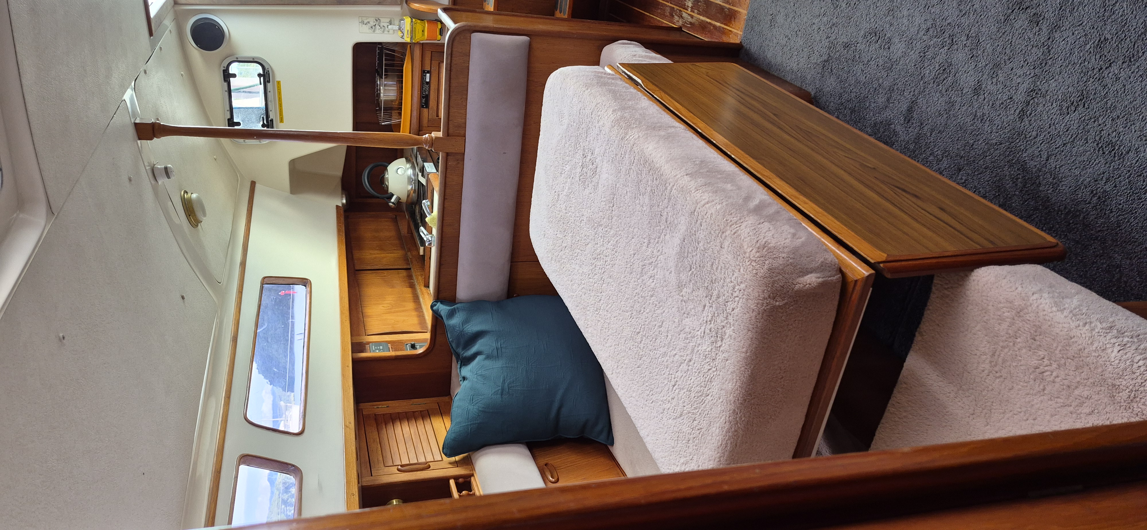 landscape a beautiful meal served on the deck of a yacht