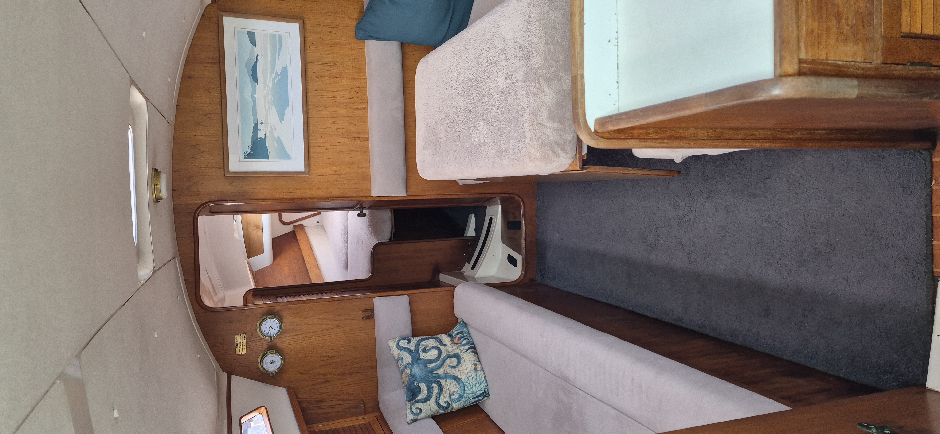 landscape a beautiful meal served on the deck of a yacht