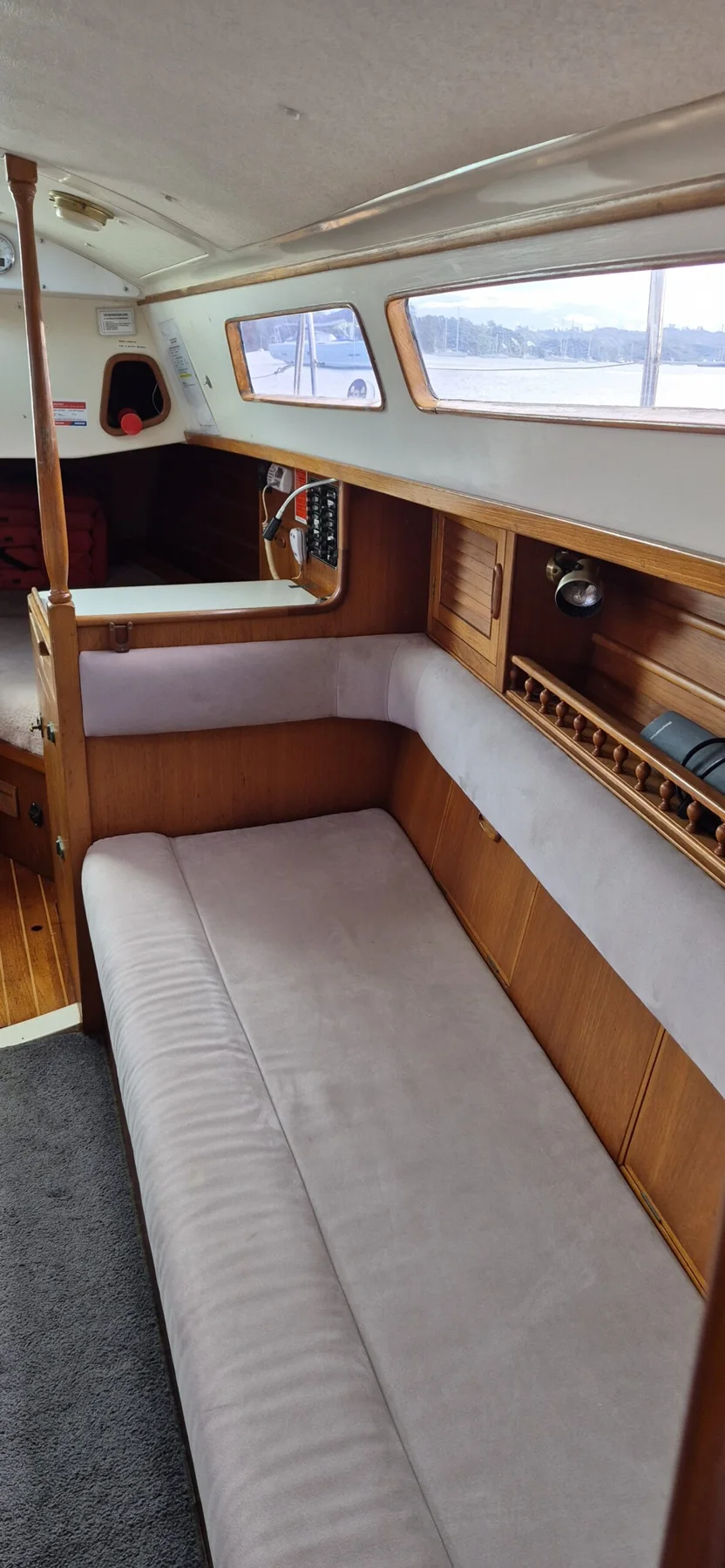 Sensation’s timber interior